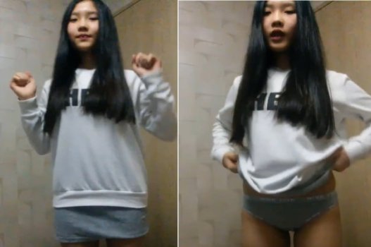 Cô gái trẻ nóng bỏng khoe sắc vóc mê hoặc